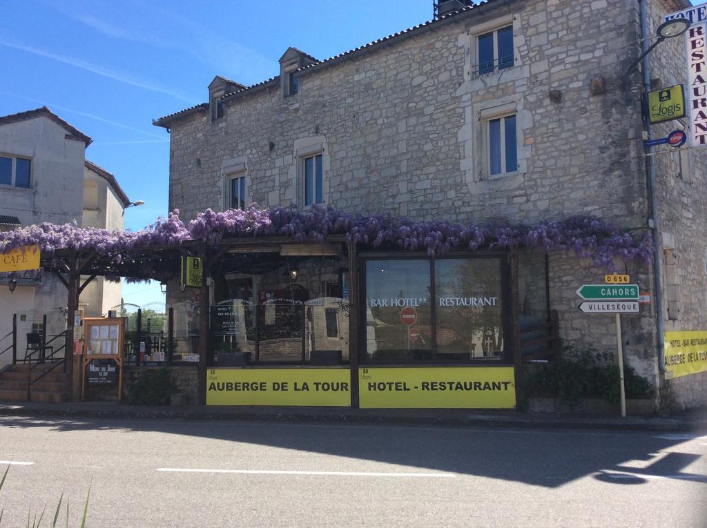 Logis Hotels- Auberge De La Tour - Hotel Et Restaurant Sauzet (Lot) Exterior foto